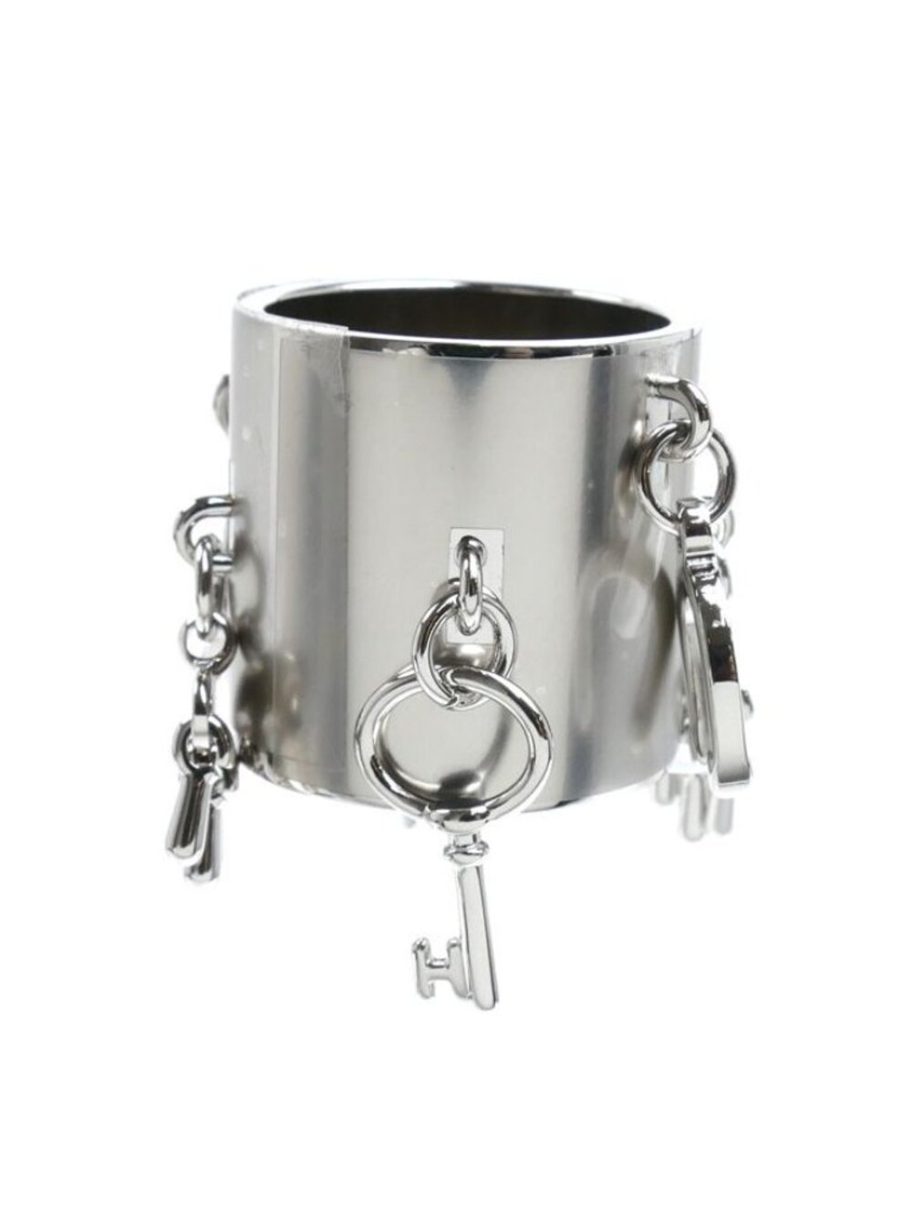 Hermes Metal Charm Scarf Ring 00 Purchased - Picture 3 of 7